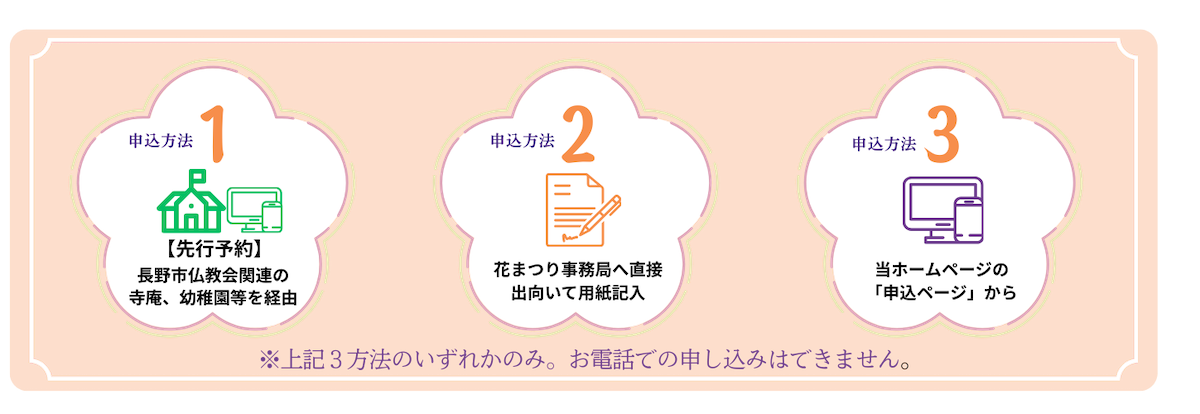 お稚児さん参加もうしこみ方法